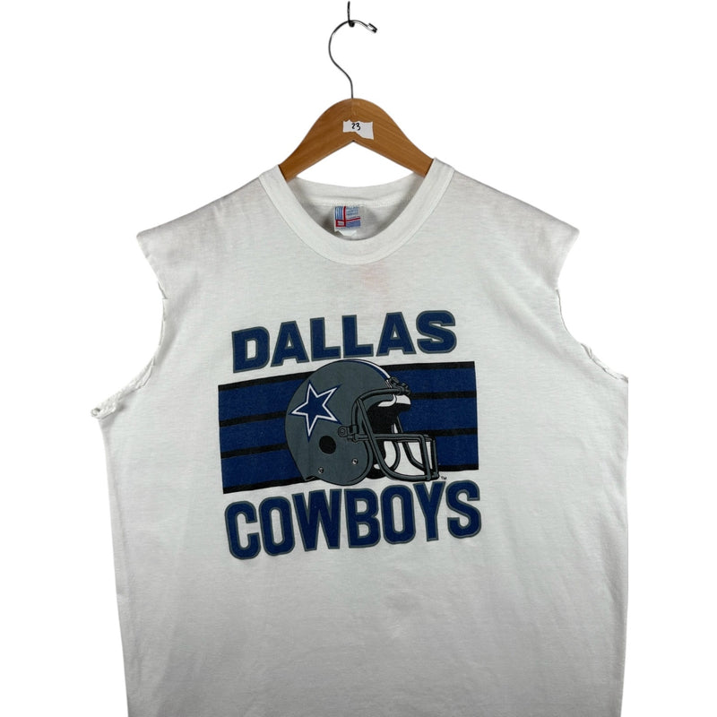 Vintage Dallas Cowboys NFL Cut-out Tank Top