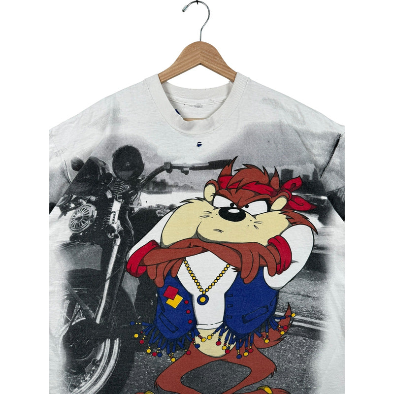Vintage Tasmanian Devil Looney Tunes Short Sleeve T-Shirt