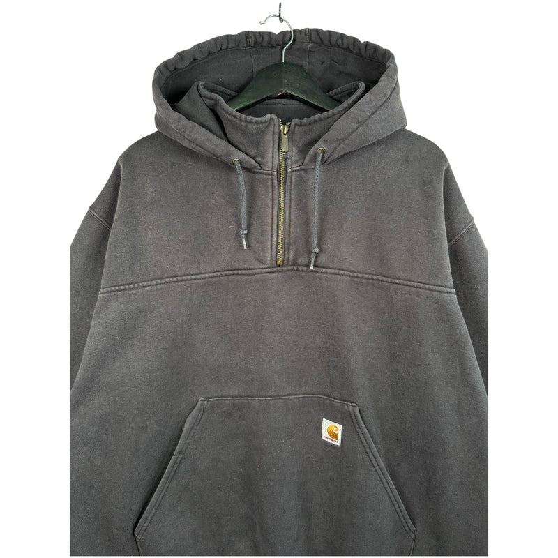 Vintage Carhartt 1/4 Zip Pullover Hoodie