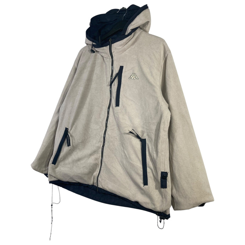 Vintage Kappa Reversible Hoodie Jacket