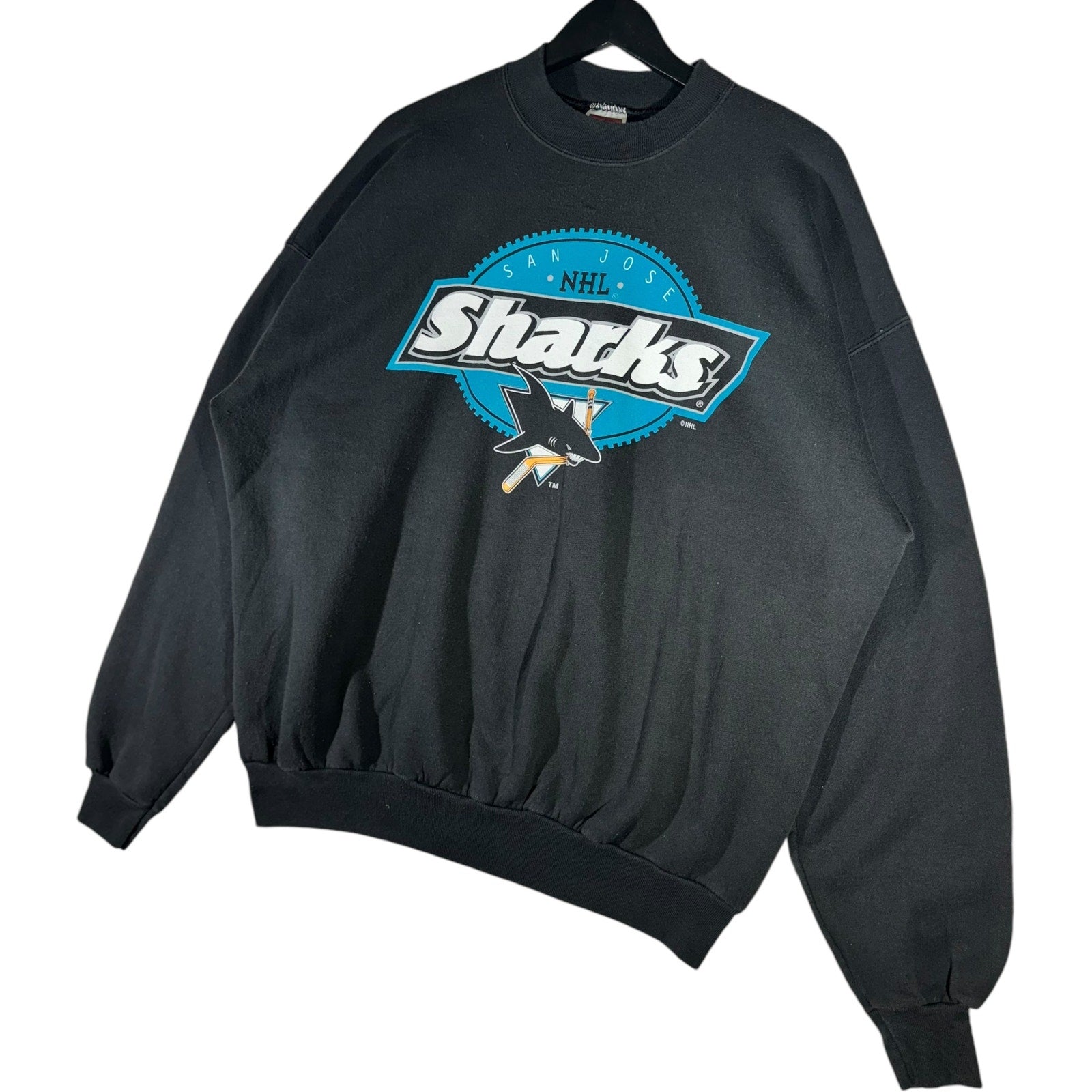 Vintage San Jose Sharks NHL Crewneck 90s