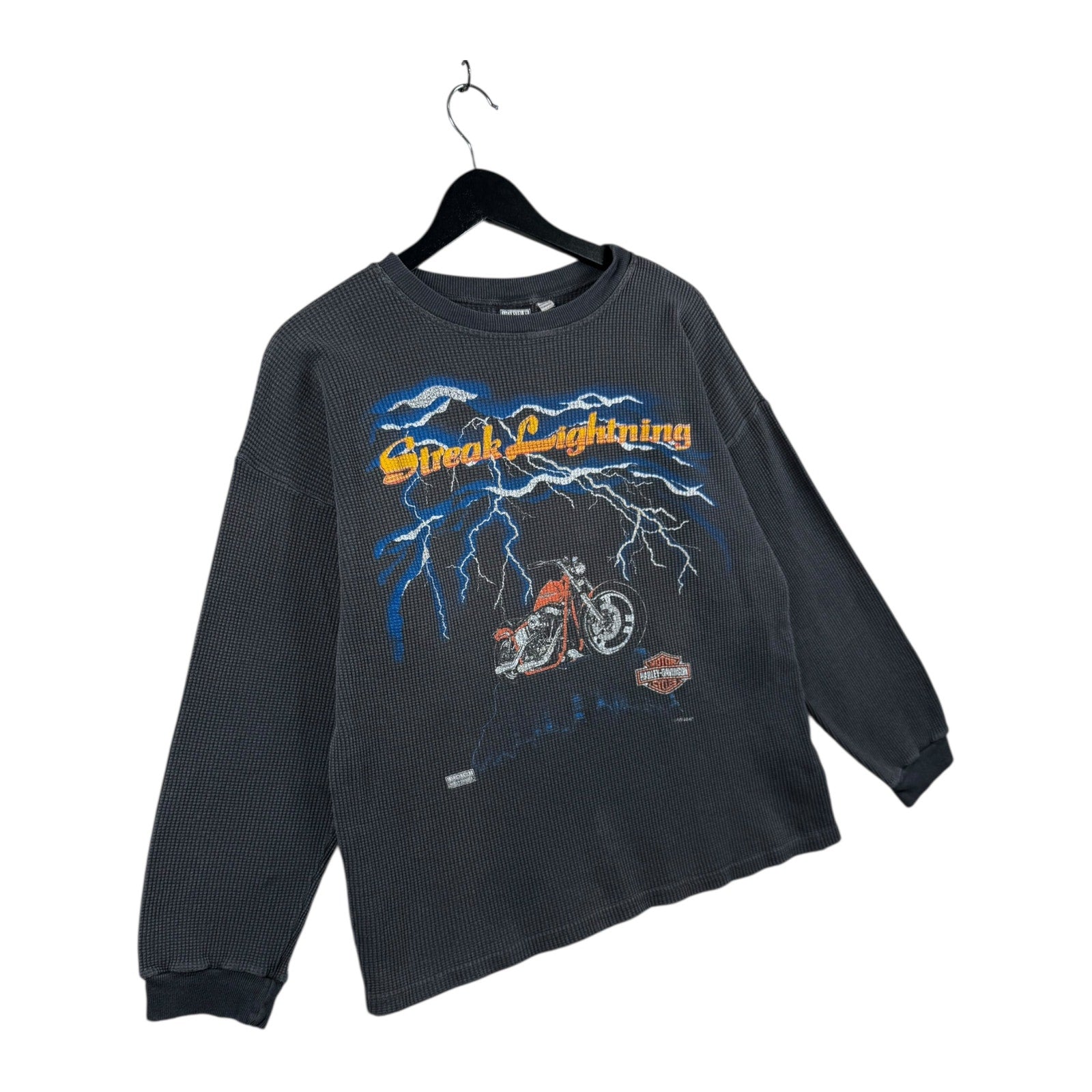 Vintage Harley Davidson Streak Lightning Long Sleeve