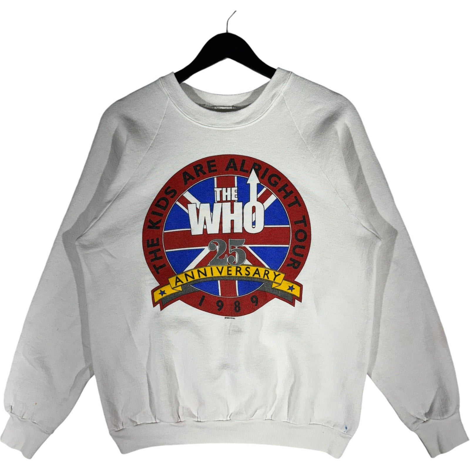 Vintage The Who 25th Anniversary Crewneck