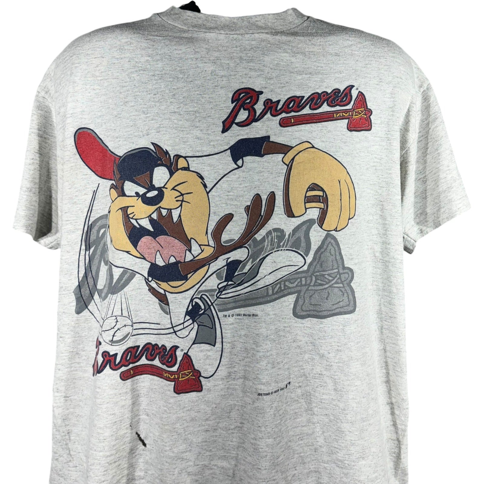 Vintage Atlanta Braves Looney Tunes Taz Tee