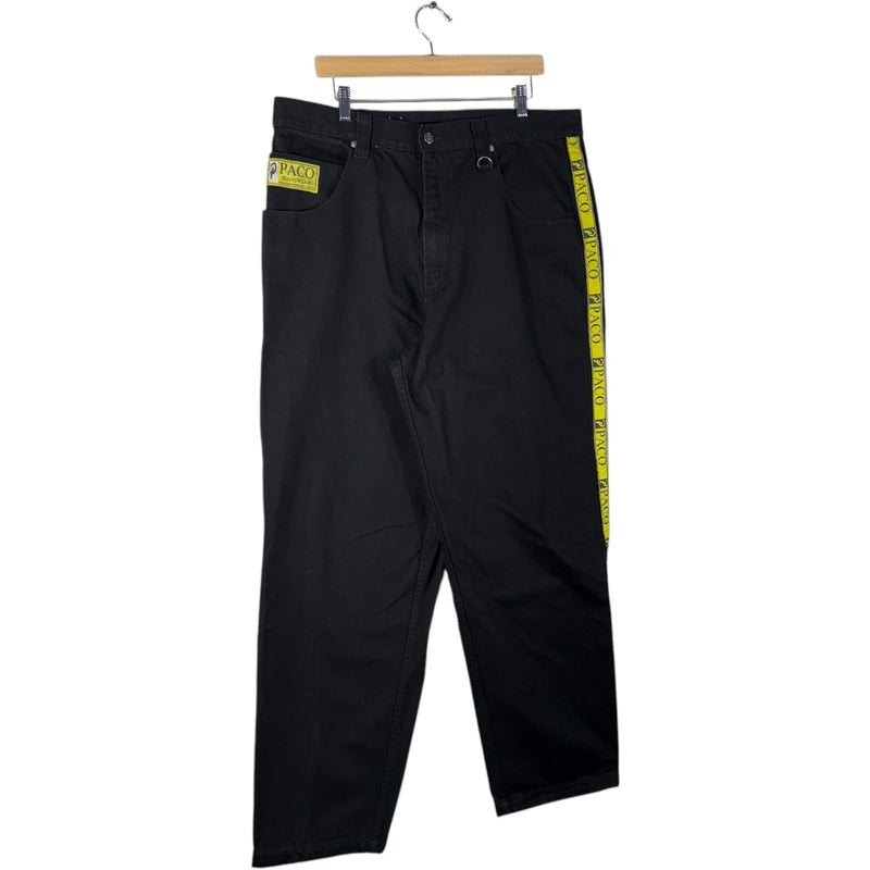 Y2K Paco Wide Leg Denim Jeans 38
