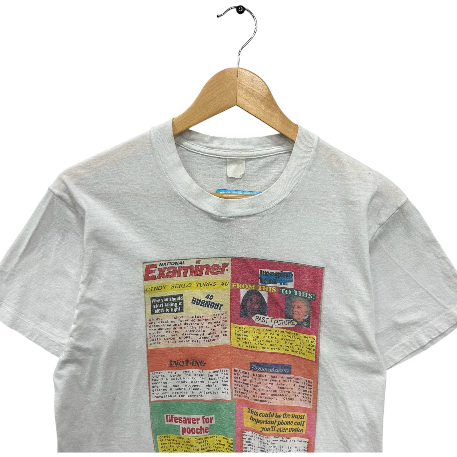 Vintage National Examiner Magazine Article Tee