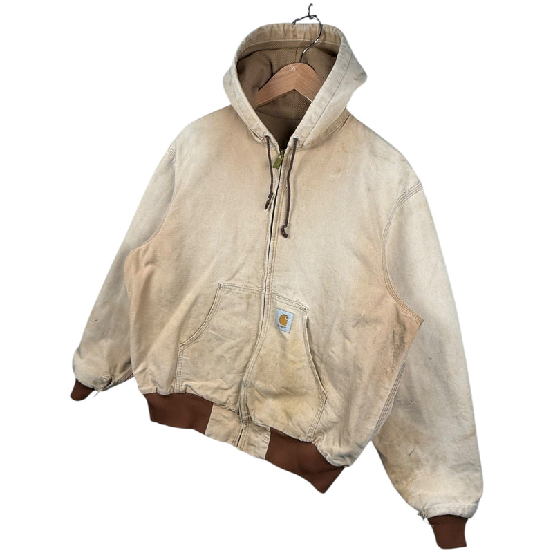 Vintage Carhartt Insulated Full Zip Hoodie