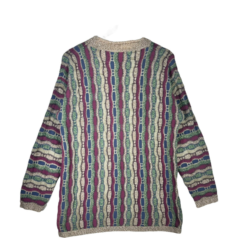 Vintage 3D Knit Sweater