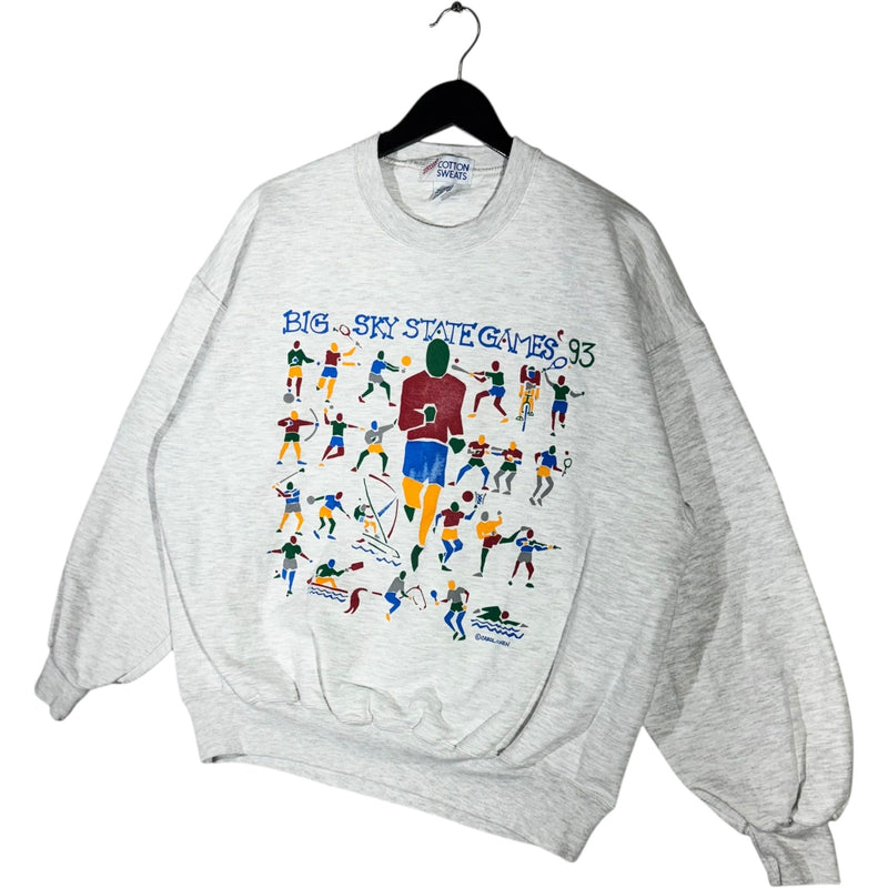 Vintage Big Sky State Games Crewneck '93