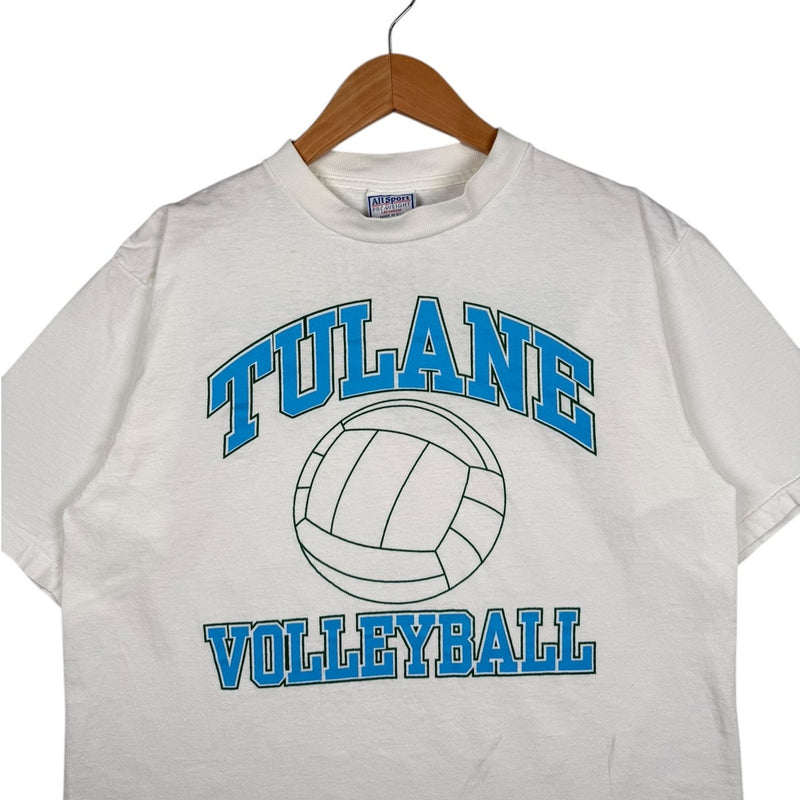 Vintage Tulane University Volleyball NCAA Graphic T-Shirt