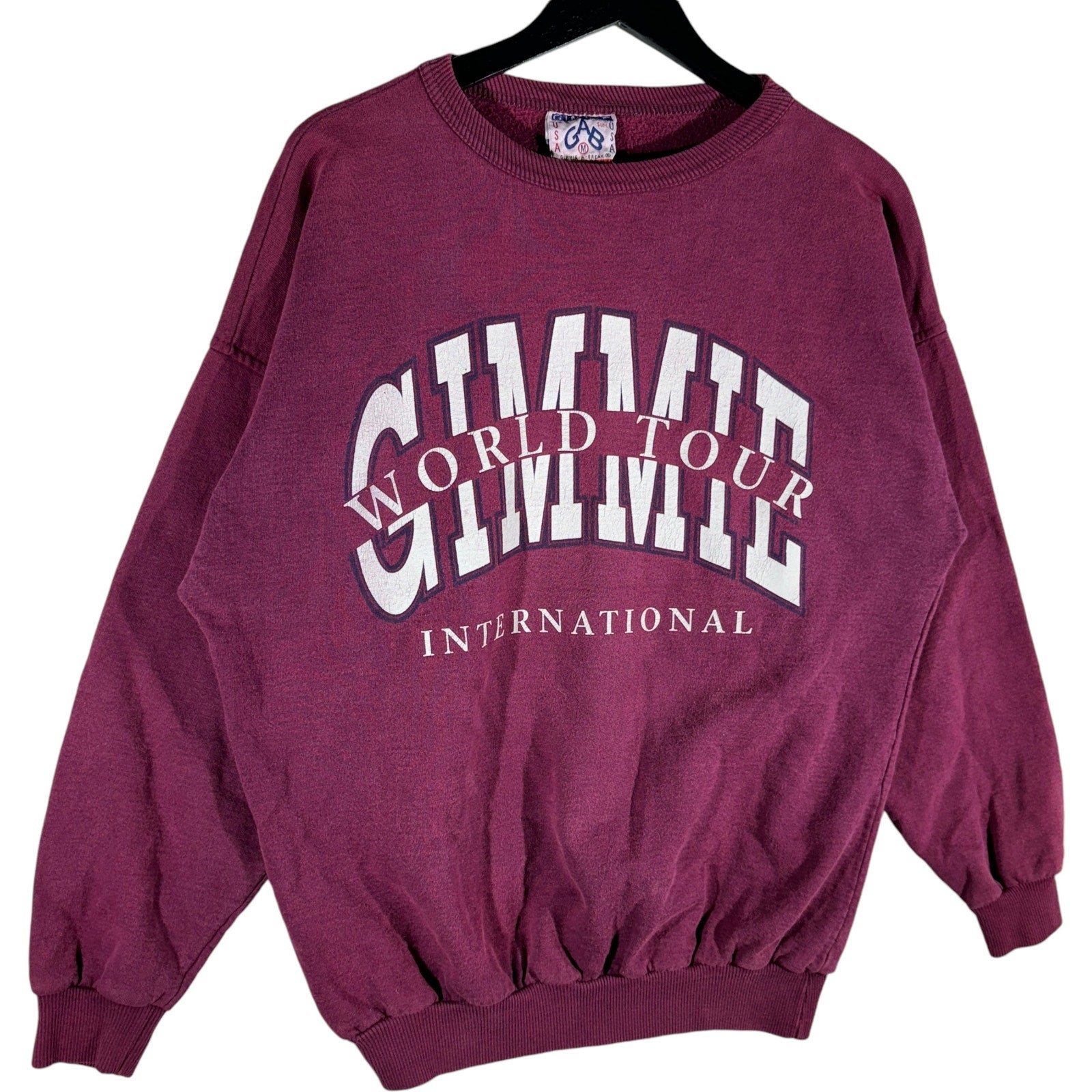 Vintage Gimmie World Tour Crewneck