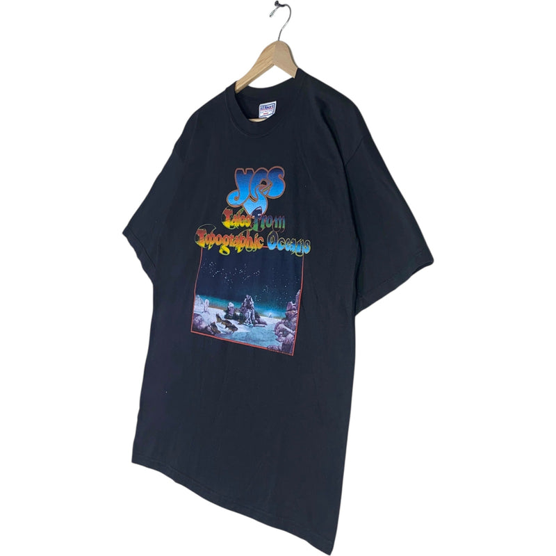 Vintage Yes Graphic Print T-Shirt