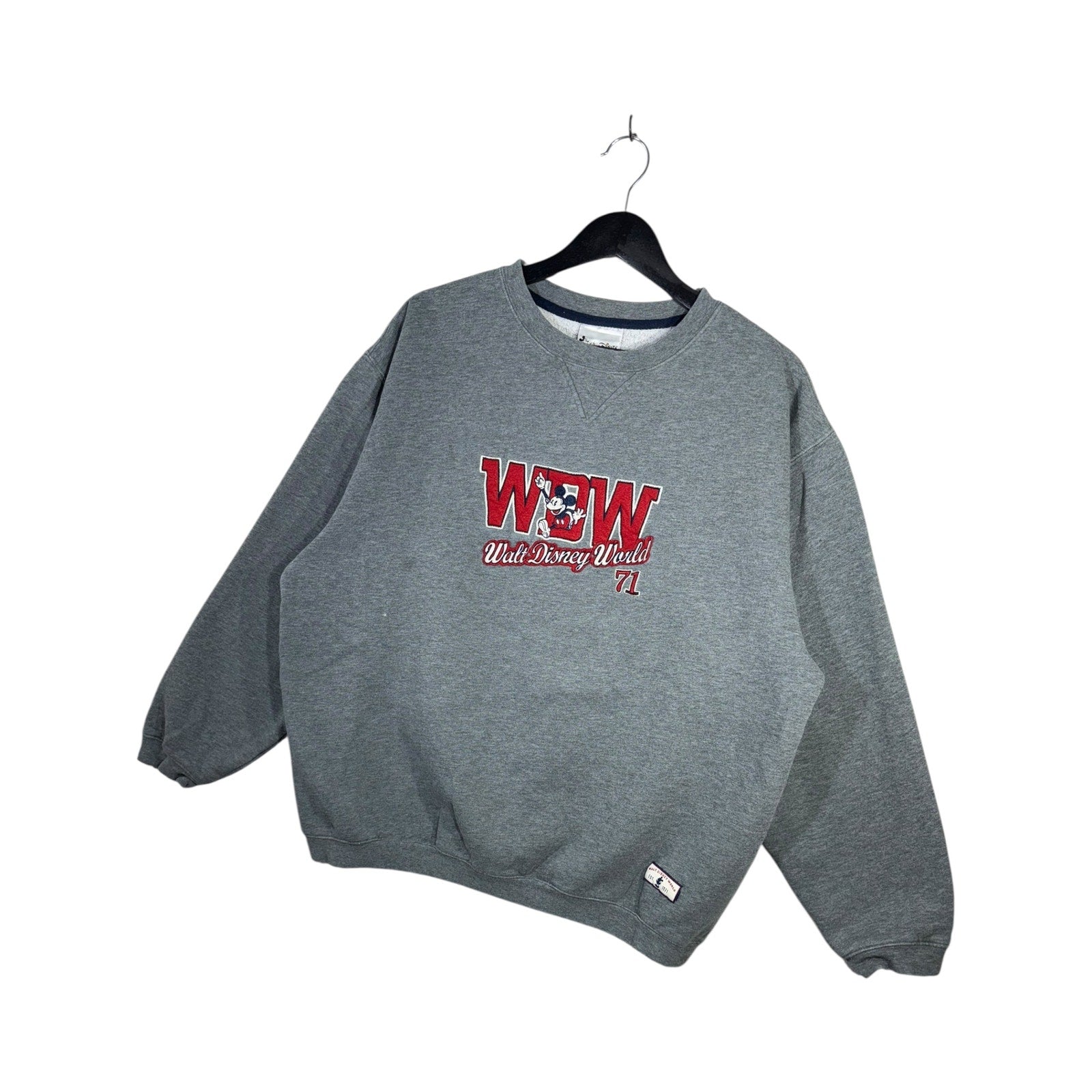 Vintage Walt Disney World 71 WDW Mickey Mouse Crewneck