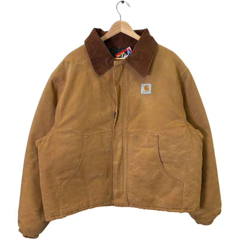 Vintage Carhartt Collared Full Zip Workwear Jacket