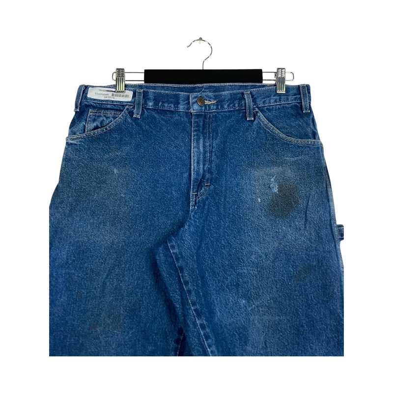 Vintage Dickies Denim Carpenter Shorts 34