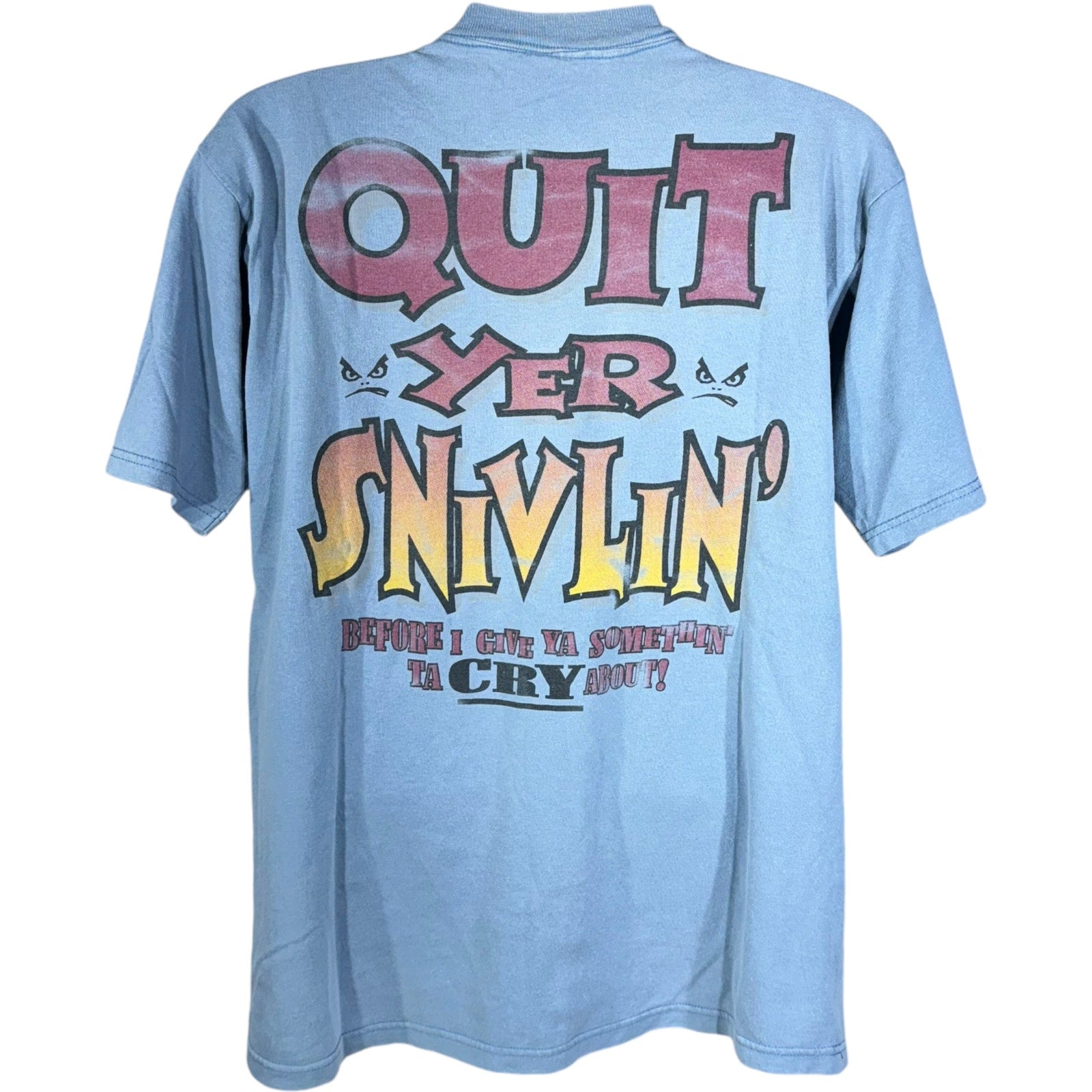 Vintage Bad Boy Club " Quit Yer Snivlin" Tee 90s