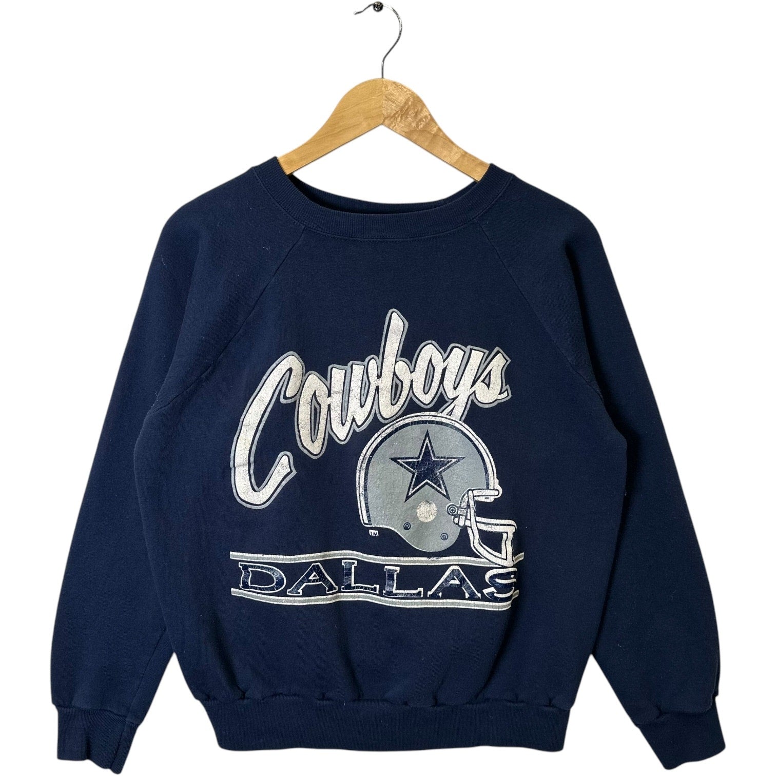 Vintage Champion Dallas Cowboys Spellout NFL Crewneck 80s