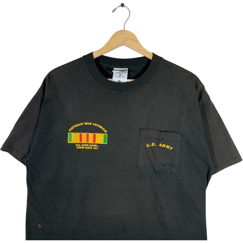 Vintage U.S. Army Vietnam War Veteran Pocket Tee