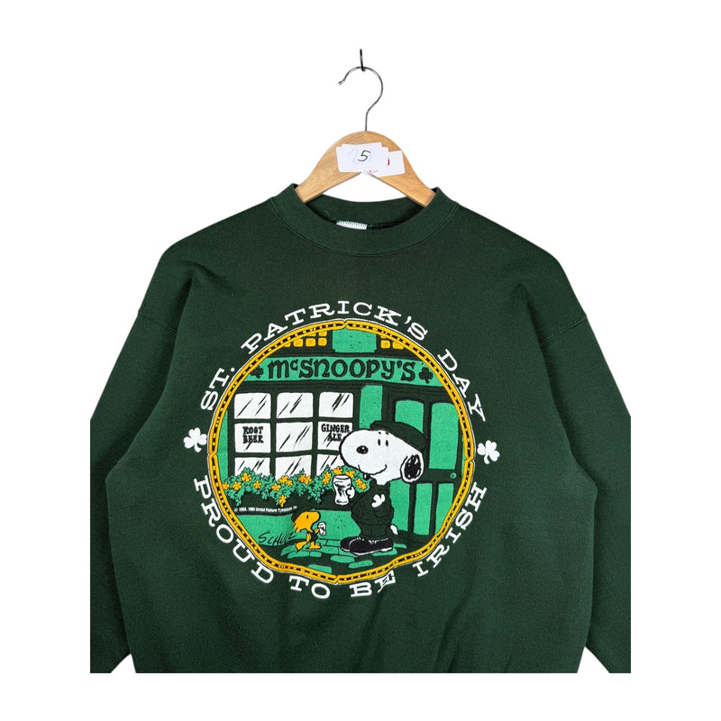 Vintage Snoopy St. Patrick’s Day Crewneck