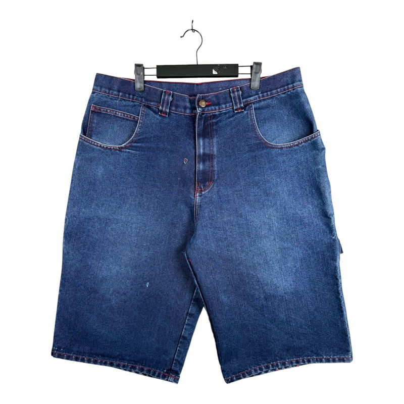 Vintage Workwear Carpenter Denim Shorts 38x14.5