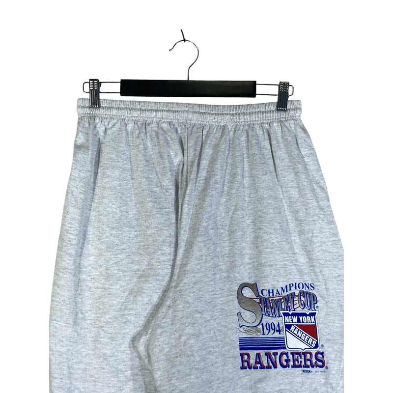 Vintage New York Rangers Stanley Cup Champs Shorts 1994