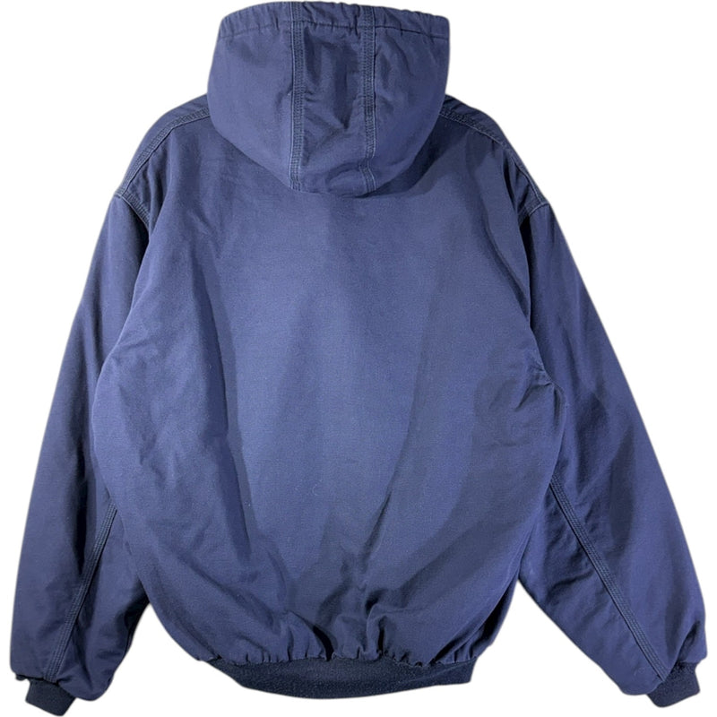 Vintage Carhartt Quilted Lined Hooded Workwear Jacket