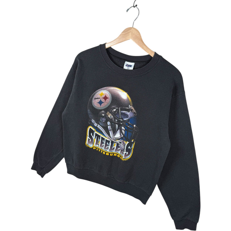 Vintage Pittsburgh Steelers Helmet NFL Crewneck