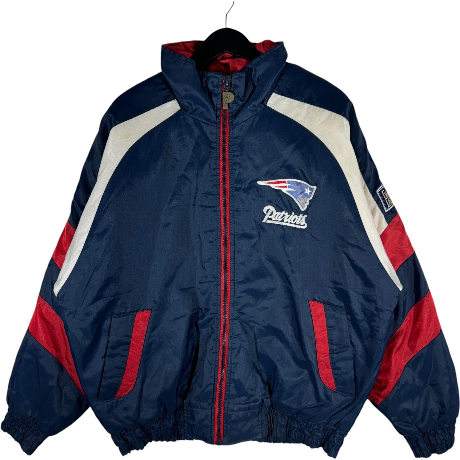 Vintage Pro Player New England Patriots NFL Puffer Jacket