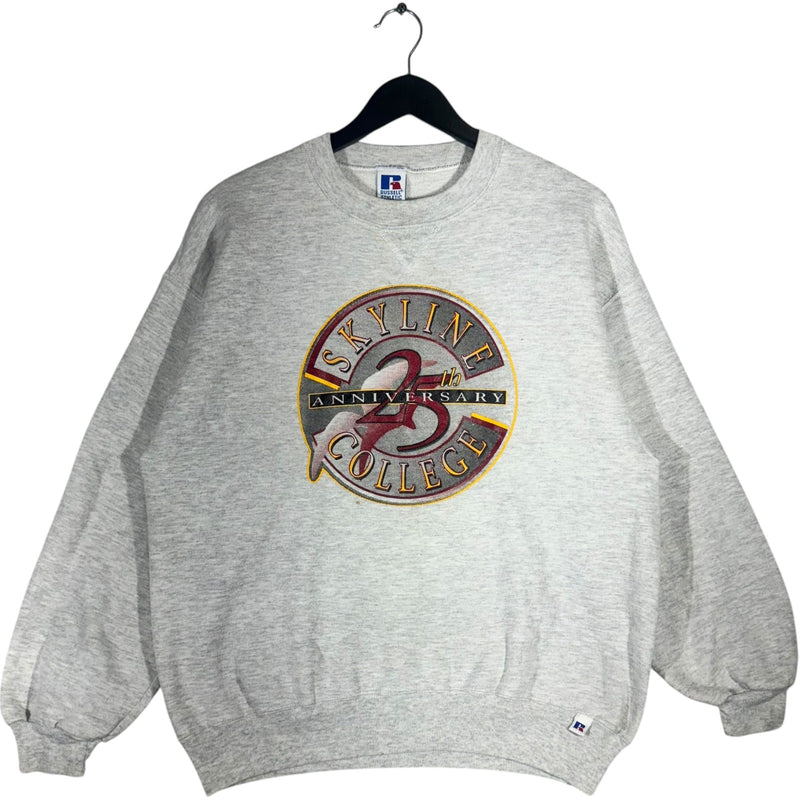 Vintage Russell Athletic Skyline College Crewneck 90s