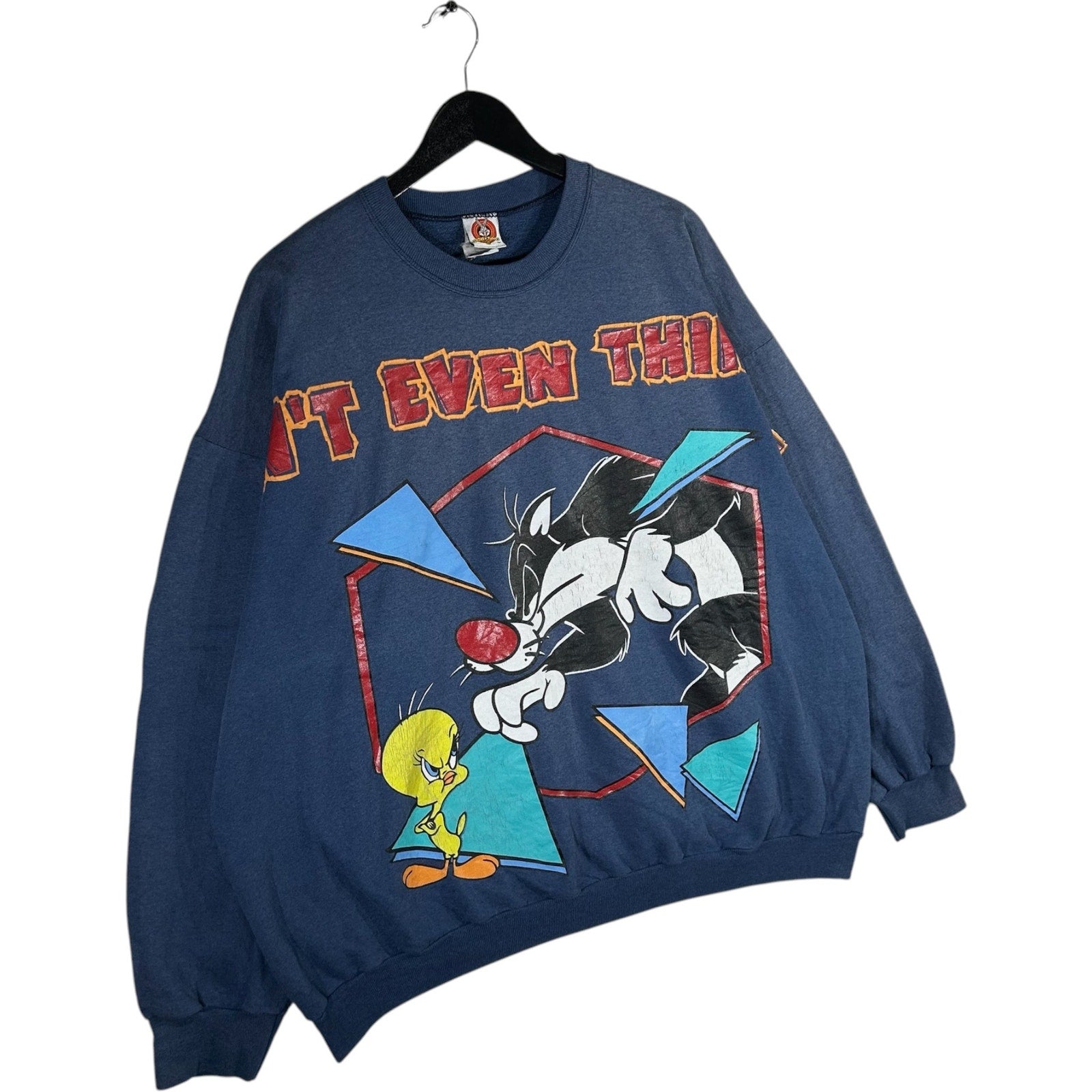 Vintage Looney Tunes Tweety Bird & Sylvester Crewneck 90s