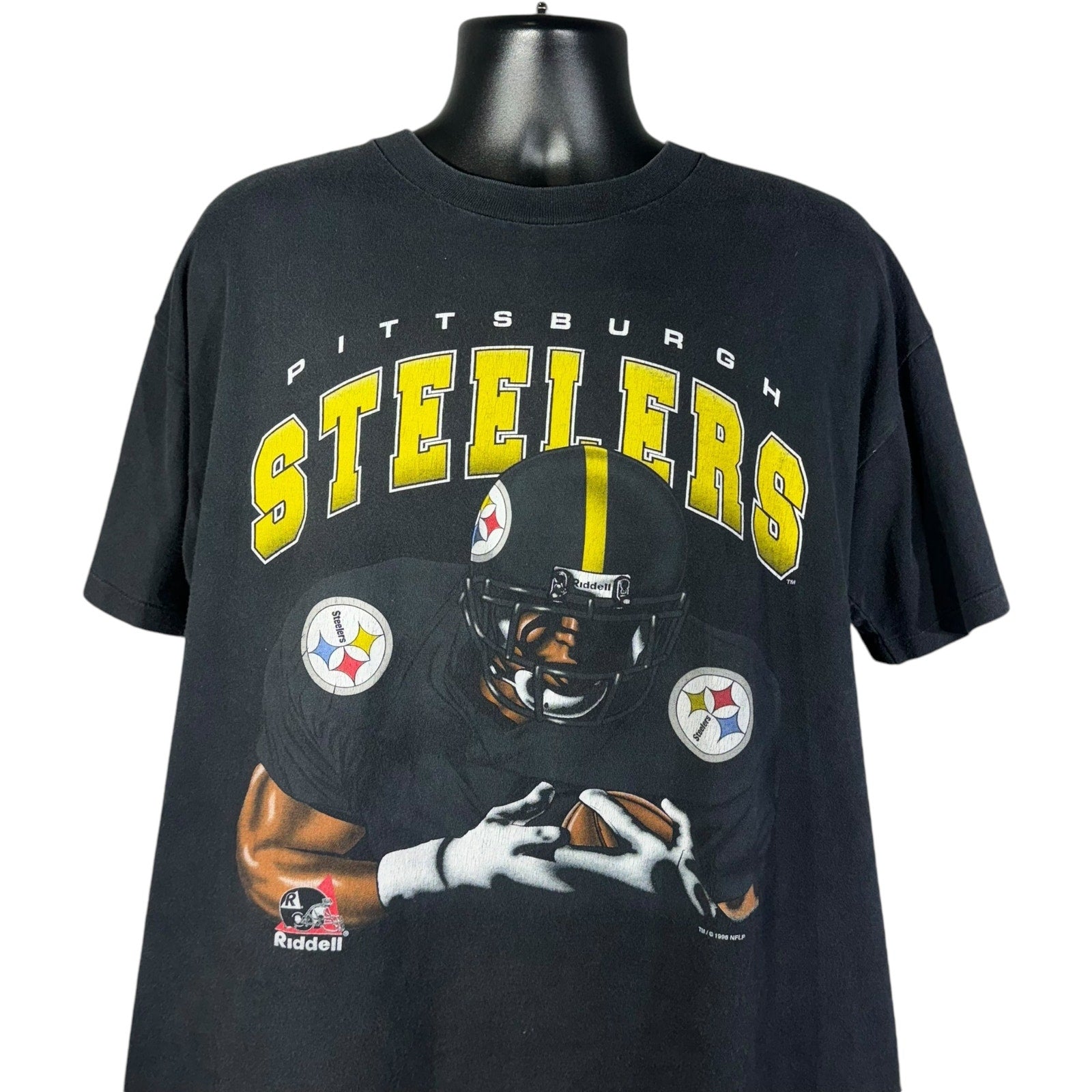 Vintage Pittsburgh Steelers Riddell NFL Player Tee