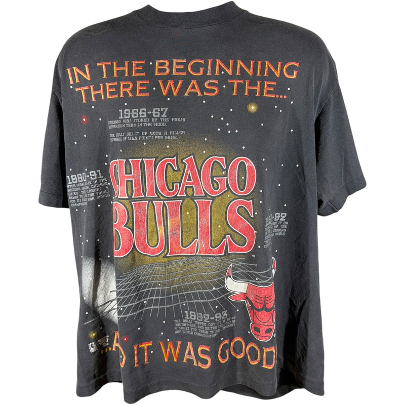 Vintage Chicago Bulls "In The Beginning" Franchise Tee 90s