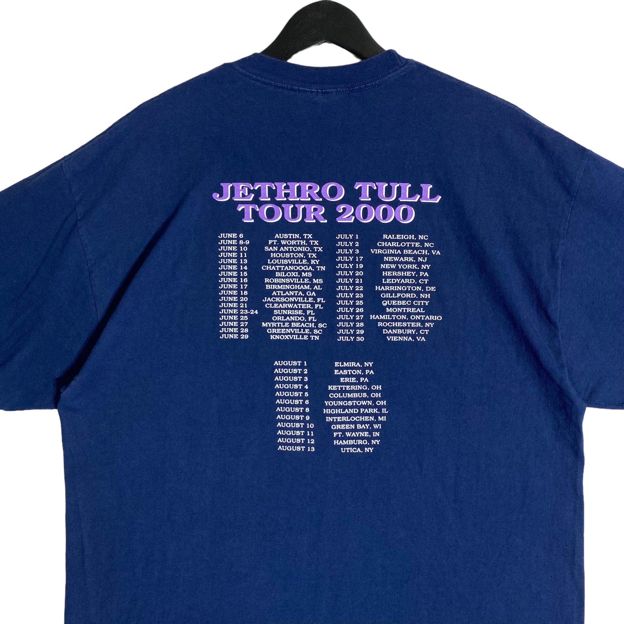 Vintage Jethro Tull "A Leg To Stand On" Tour Shirt 2000