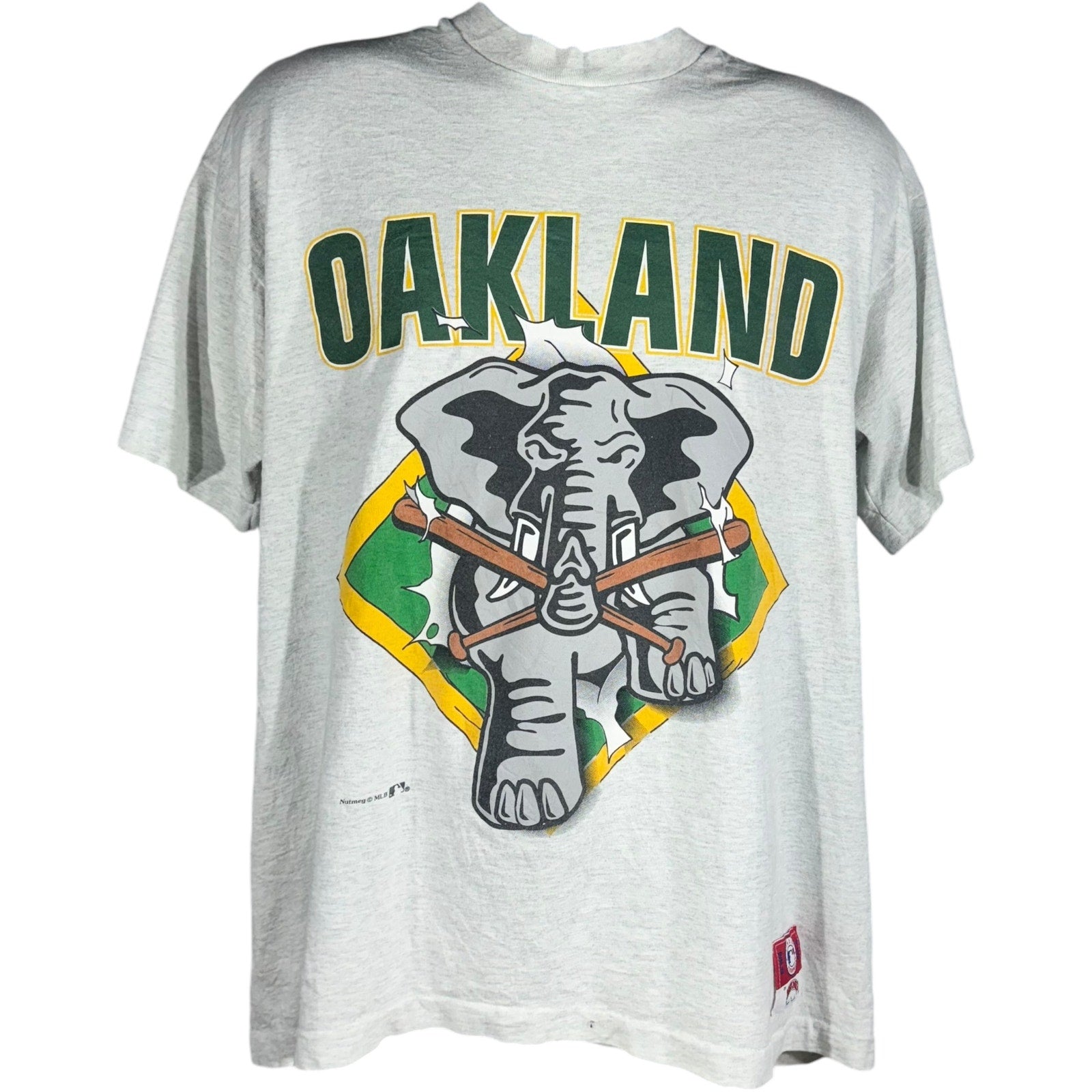 Vintage Oakland Athletics Mascot Breakthrough Tee 90s