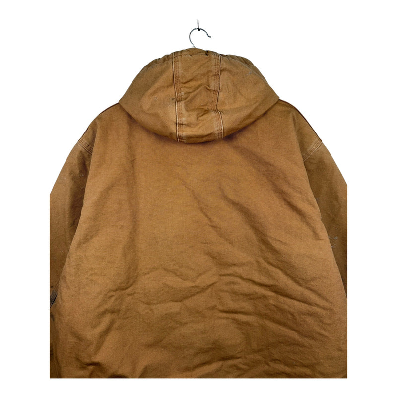 Vintage Carhartt Insulated Active Full Zip Hoodie