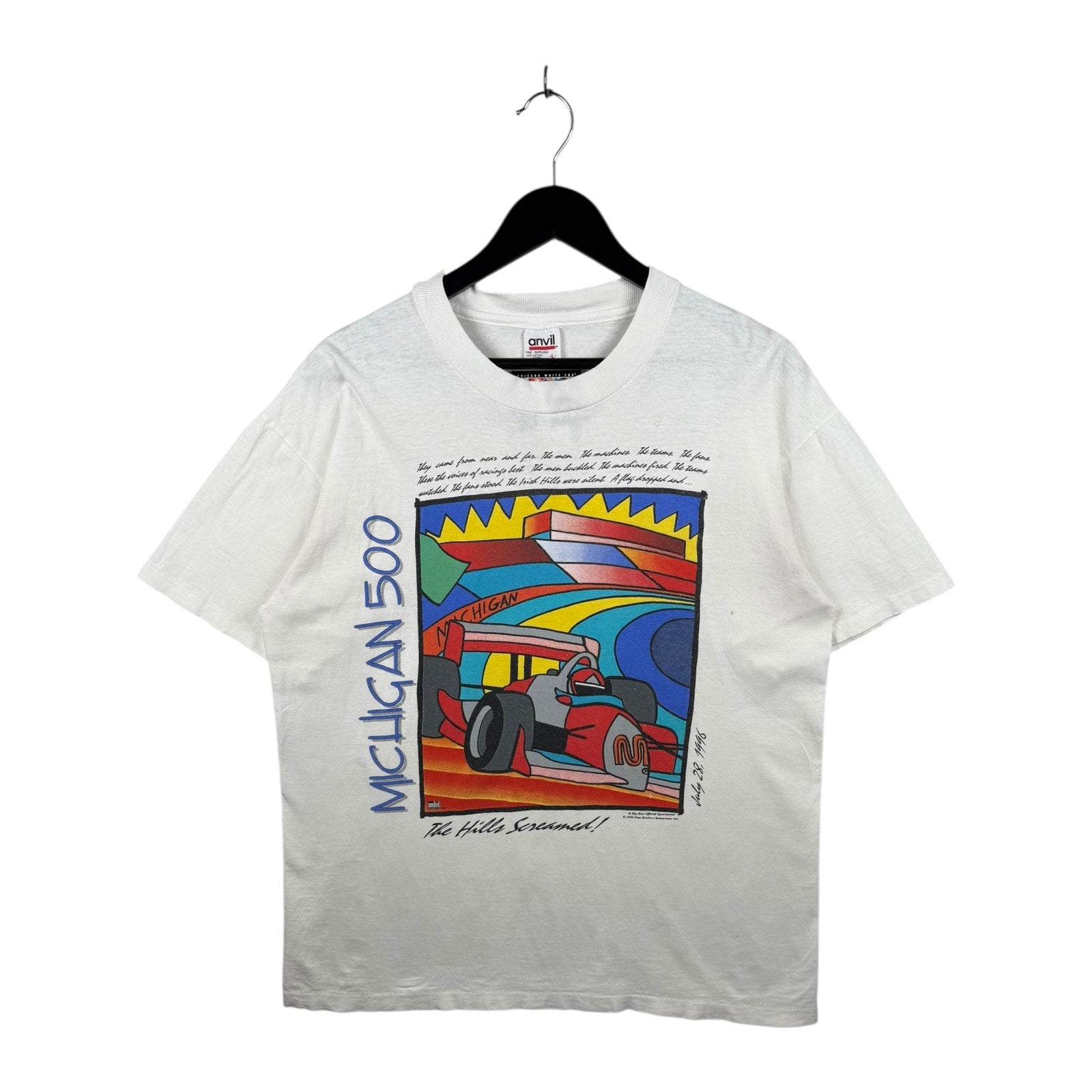 Vintage Michigan 500 IndyCar Racing T-Shirt