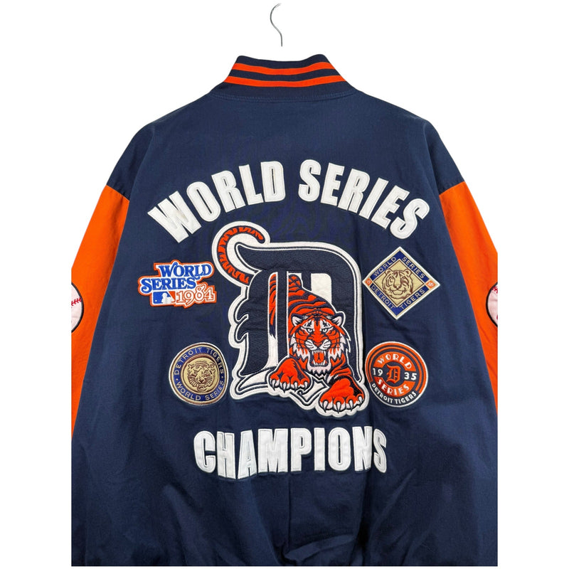 Vintage Detroit Tigers World Series Champions MLB Varsity Jacket