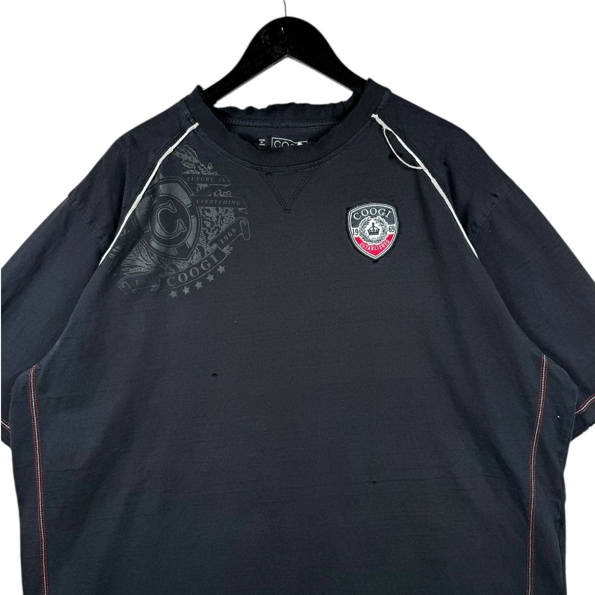Vintage Coogi Graphic Crest Logo T-Shirt