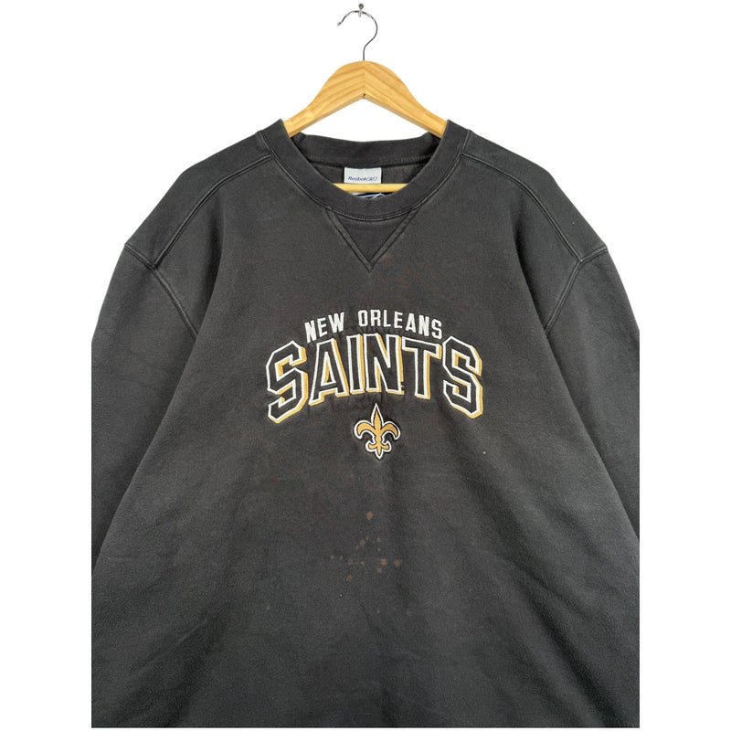 Vintage Reebok NFL New Orleans Saints Football Sweatshirt