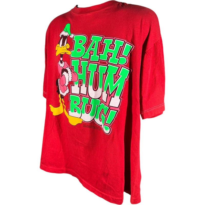 Vintage Looney Tunes  Daffy Duck "Bah Humbug" Christmas Tee