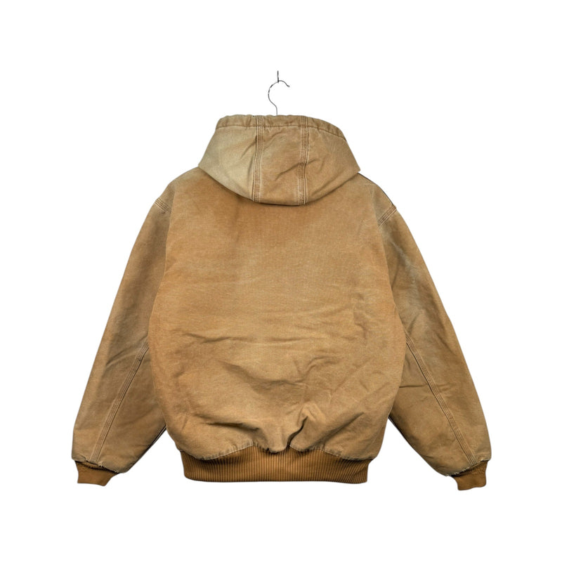 Vintage Carhartt Active Washed Full Zip Hoodie