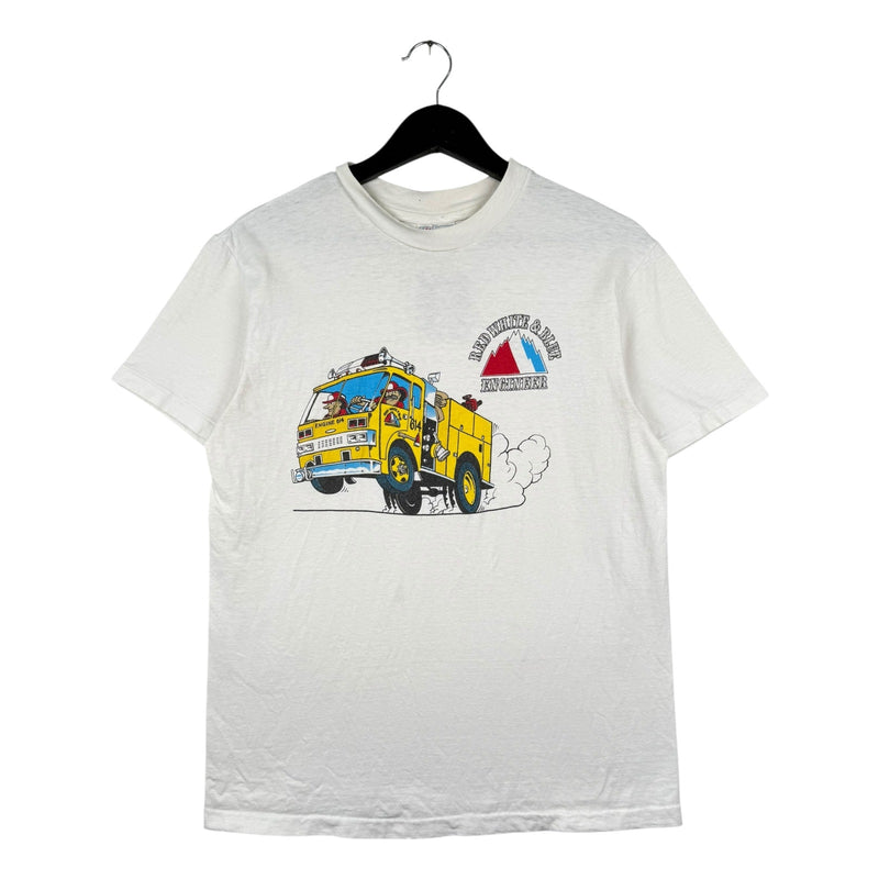 Vintage Hanes Red White & Blue Engineer T-Shirt