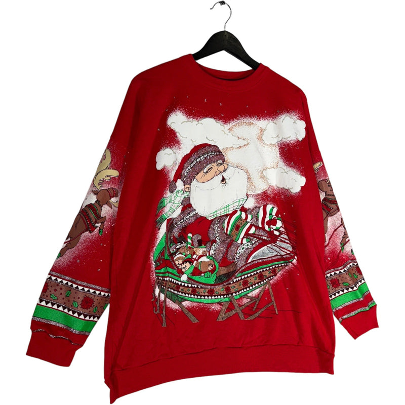 Vintage Santa Claus Christmas Crewneck