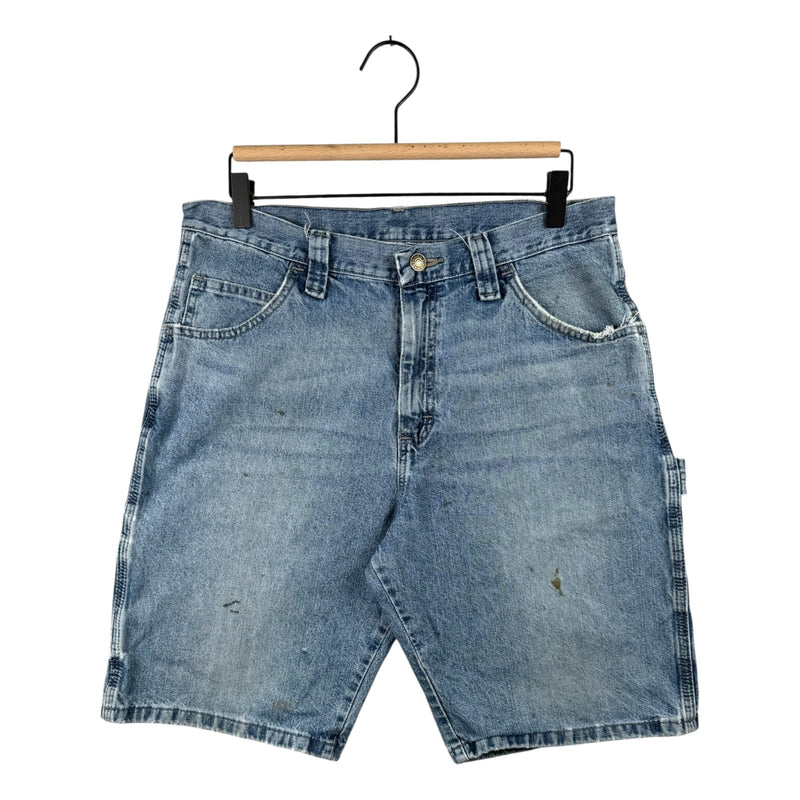 Vintage Wrangler Utility Cargo Denim Shorts 32