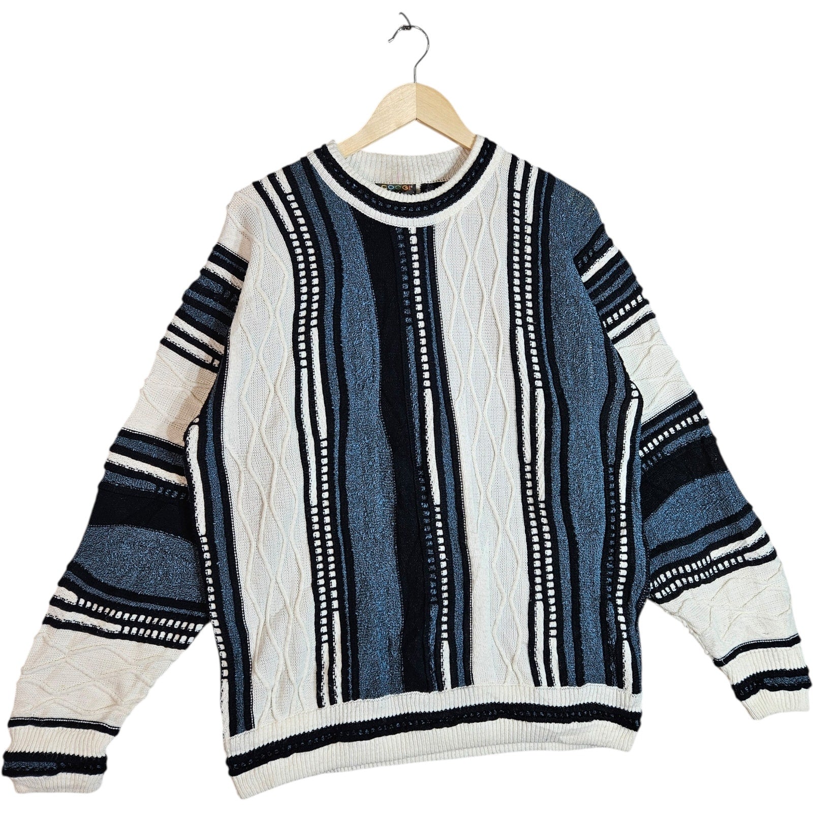 Vintage Coogi 3D Knit Sweater