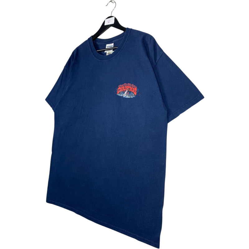 Vintage Wrangler Christmas Graphic Print T-Shirt