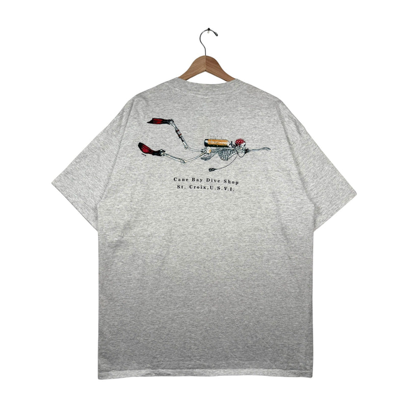 Vintage H.L. Miller Cane Bay Dive Shop T-Shirt