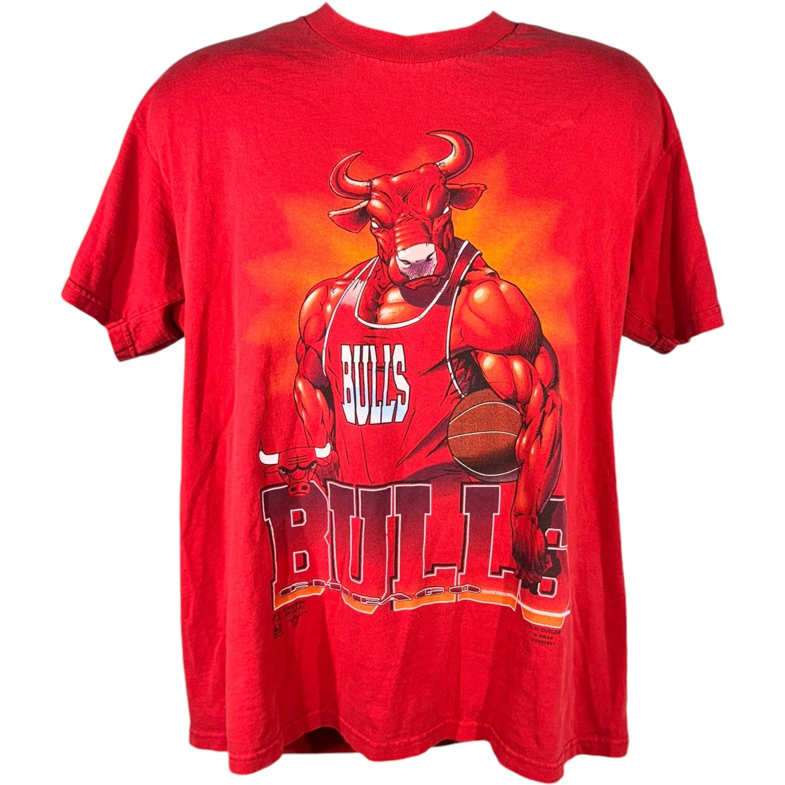 Vintage NBA Chicago Bulls Mascot Tee