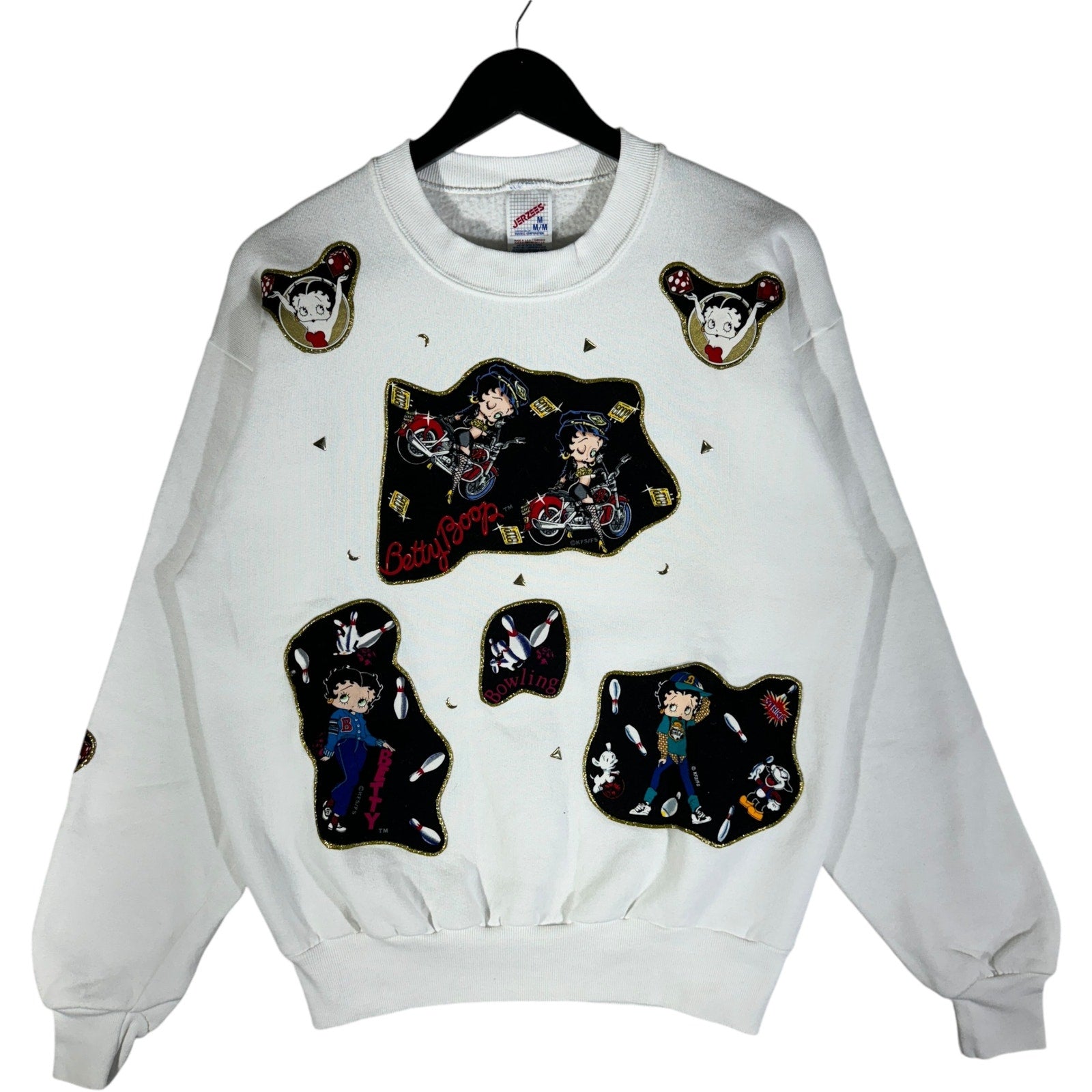 Vintage Betty Boop Patchwork Crewneck 90's