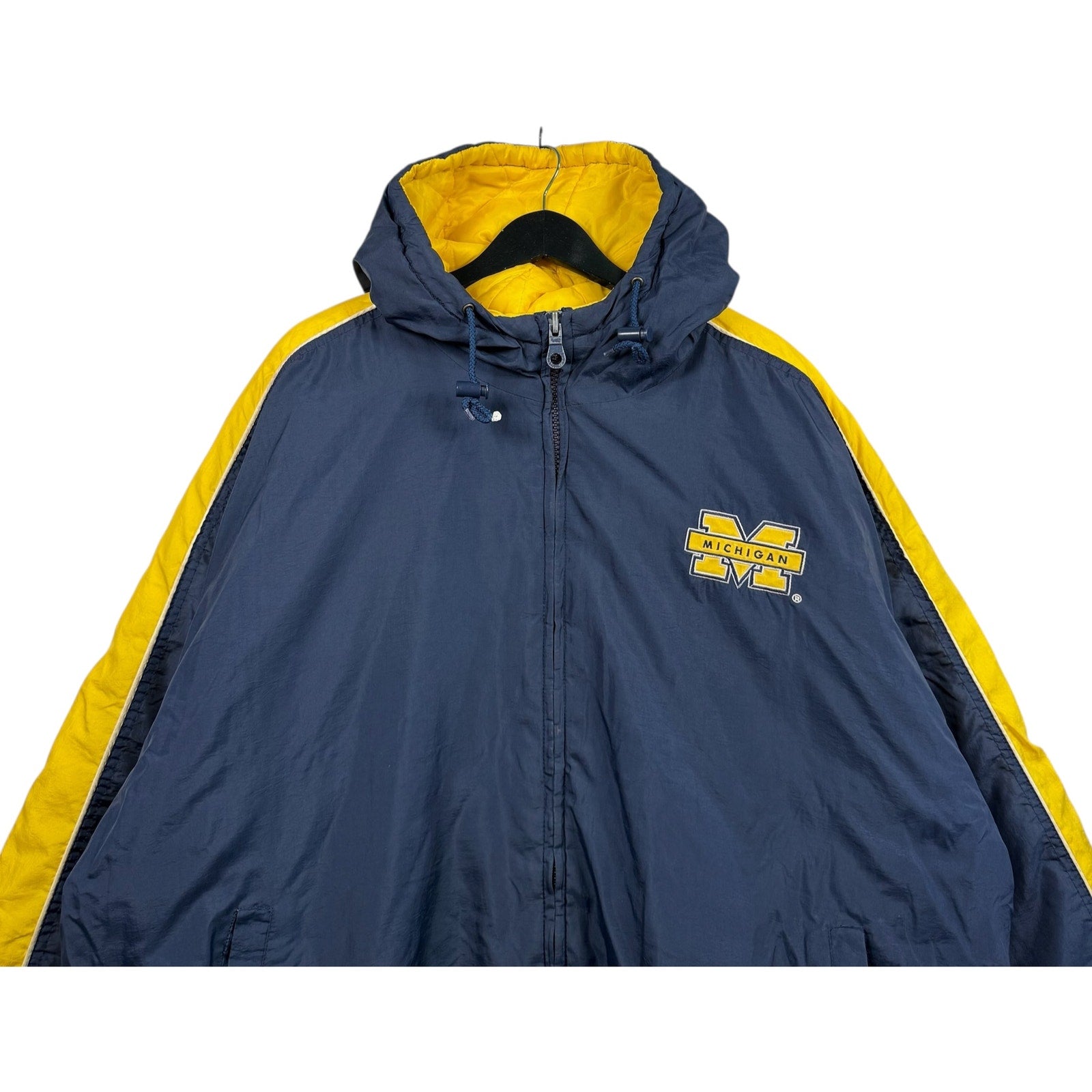 Vintage University Of Michigan Mini Logo Full Zip Jacket